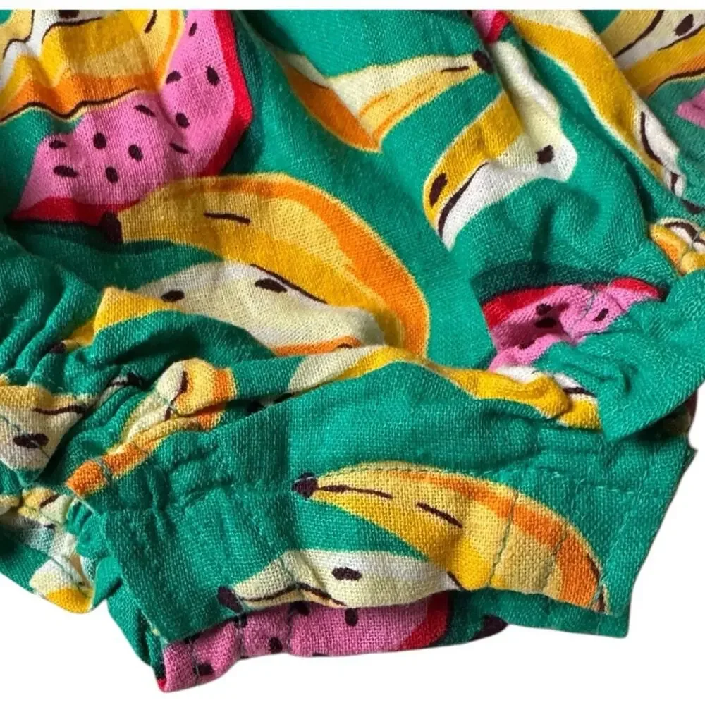 Old Navy Summer Seasonal Toddler Beach Tropical Printed Romper Sz 18-24 M NWT